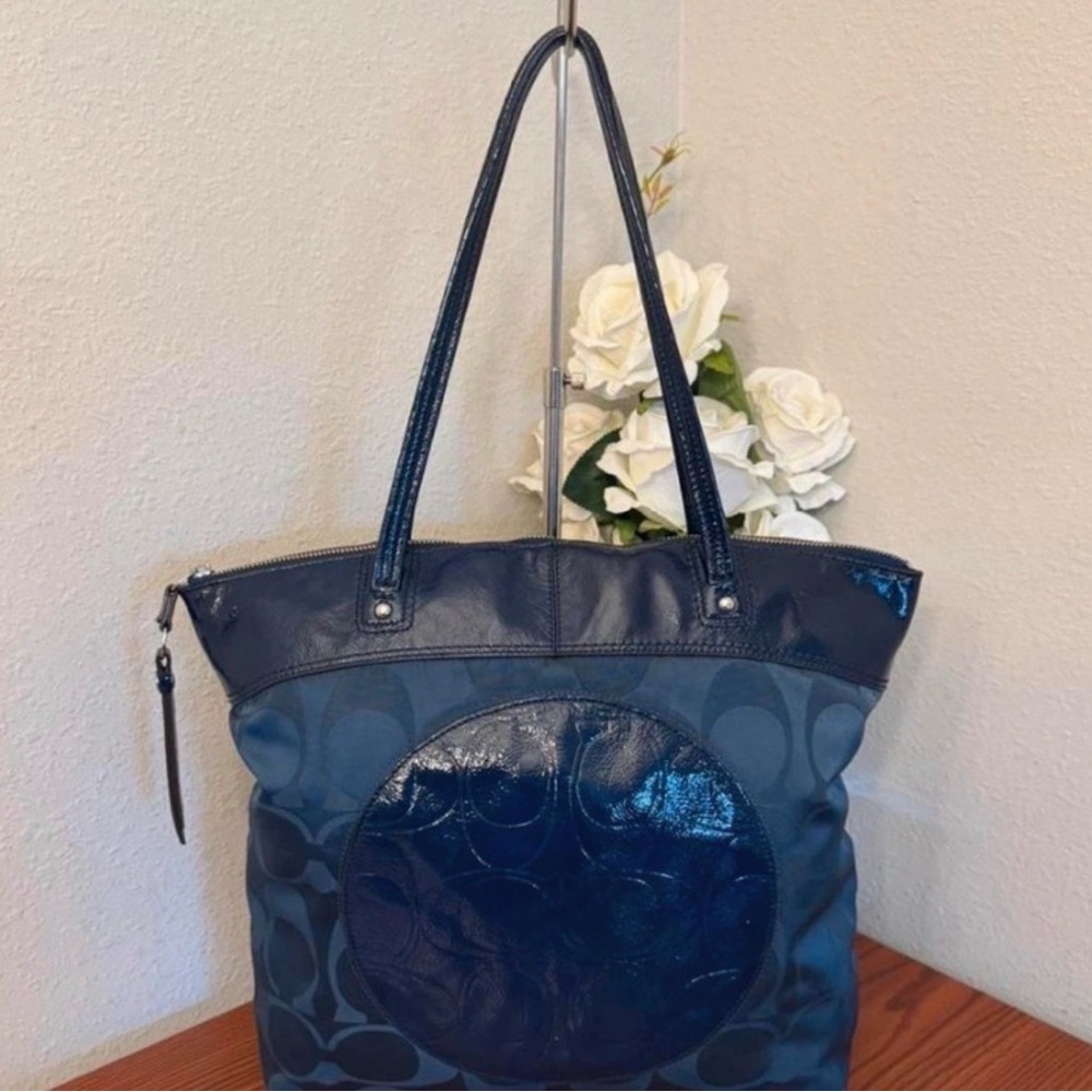 Navy Blue Tote Bag